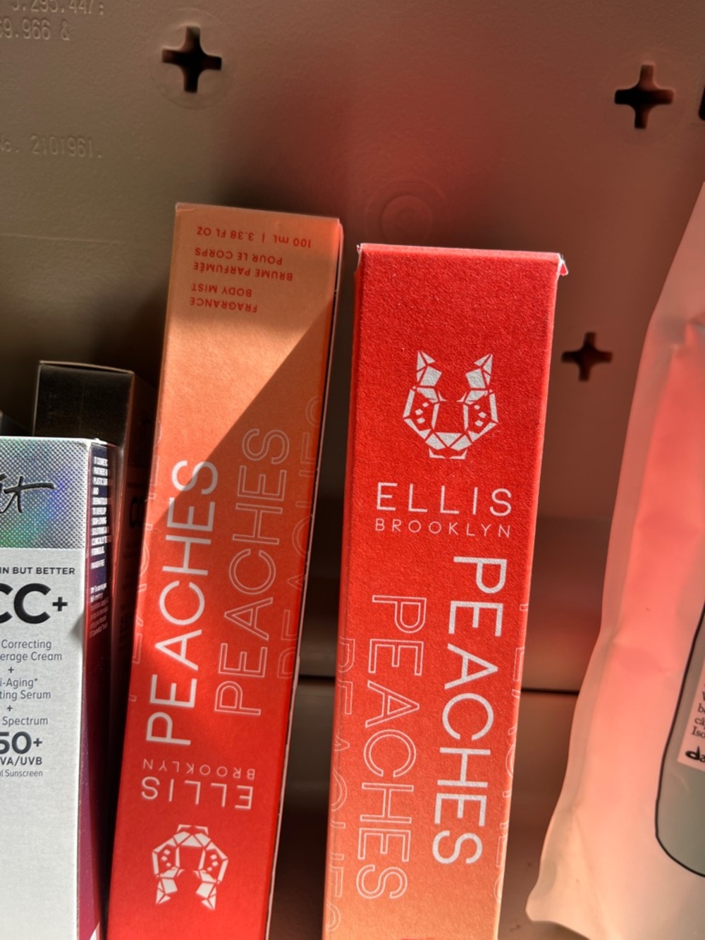 Ellis Brooklyn, peaches body mist new